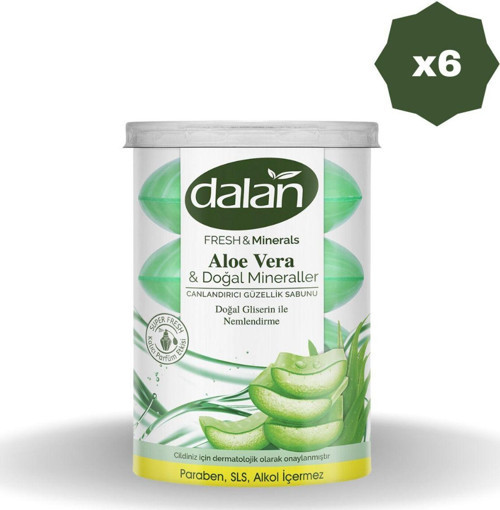 Aloevera & Doğal Mineraller Sabun 4 X 110 Gr X 6 Adet