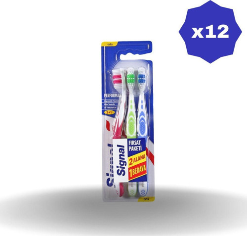 Performans Diş Fırçası 2+1 X 12 Adet
