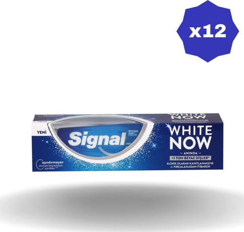 Anında Beyazlık Diş Macunu 75 Ml X 12 Adet