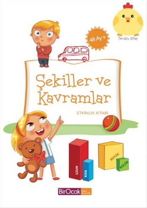 Şekiller ve Kavramlar Etkinlik Kitabı - 48 Ay