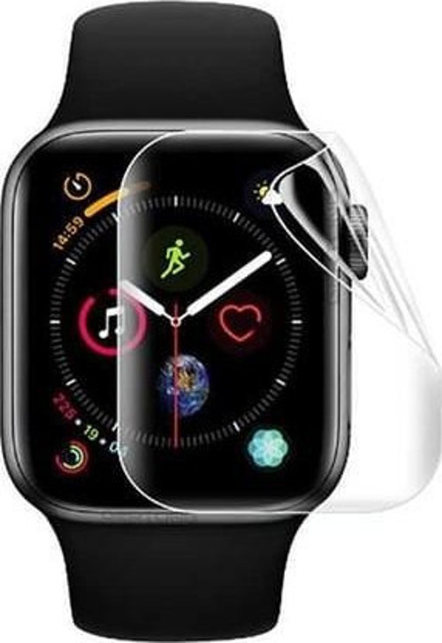 Apple Watch 9 45mm 2 Adet Uyumlu Şeffaf Ultra koruyucu Nano Jelatin