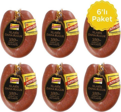 100 Yıllık Formül Klasik Kangal Sucuk 6'lı 2700 gr