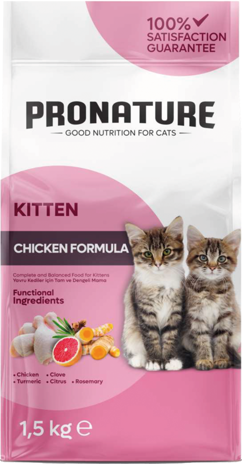 Daily Growth Tavuklu ve Pirinçli Yavru Kedi Maması 1,5 Kg