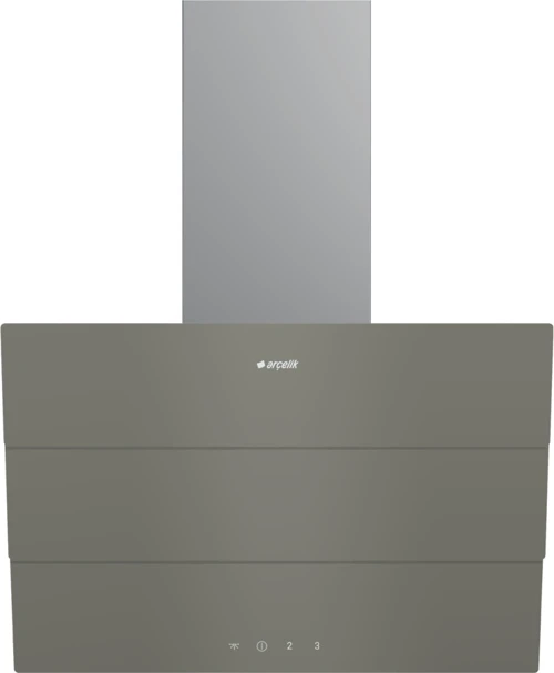 ADE 605-3 G Gri Duvar Tipi Ankastre Davlumbaz