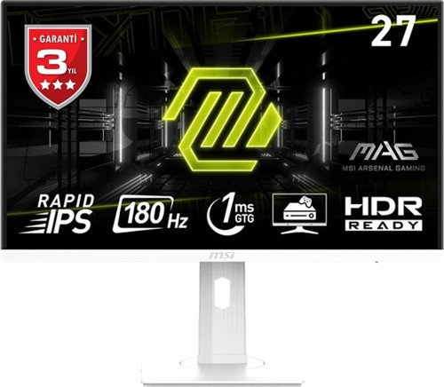 MAG 274PFW 27 1920x1080 180Hz 1ms HDMI DP Curved Adaptive Sync IPS Gaming Monitör