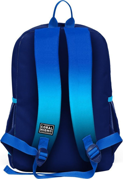 Coral High Kids Lacivert Mavi Renk Geçişli 3’lü Okul Çanta Seti SET0123745 5