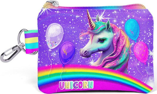 Kids Lavanta Unicorn Desenli Bozuk Para Çantası 21922