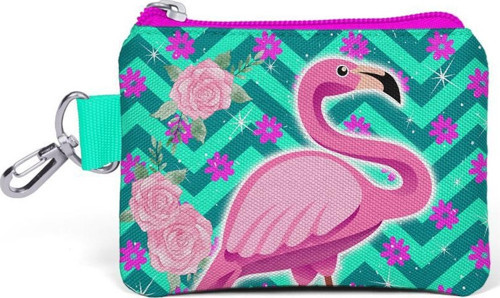 Kids Su Yeşili Flamingolu Bozuk Para Çantası 21757