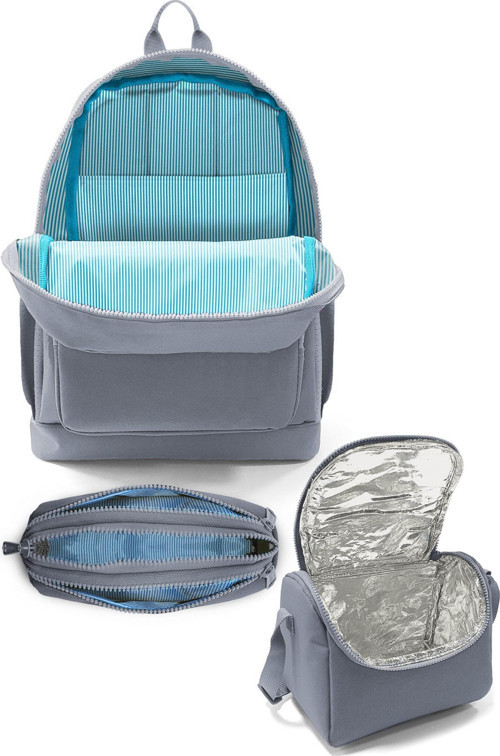 Coral High Kids Turkuaz Mor Renk Geçişli 3’lü Okul Çanta Seti SET0123763 4