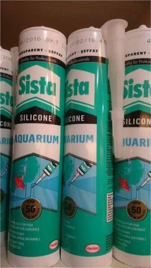Akvaryum Silikonu (şeffaf) 340 Gr 4 Ad ( Yeni Tarihli )