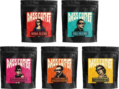 Yöresel Filtre Kahve Deneme Seti 5 X 50Gr - 250Gr - French Press Öğütüm