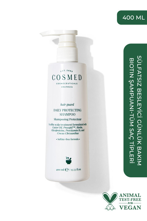 Sülfatsız Besleyici Günlük Bakım Biotin Şampuanı - DAILY PROTECTING SHAMPOO 400 Ml