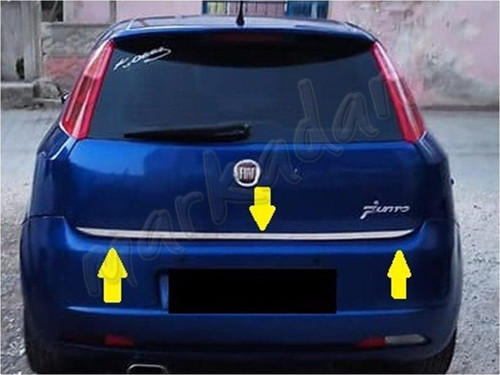 Fiat Grande Punto Krom Bagaj Alt Çıta 2006-2017 P.Çelik