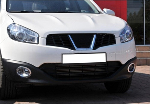 Nissan Qashqai Krom Sis Farı Çerçevesi 2010-2014 2 Parça Abs Krom