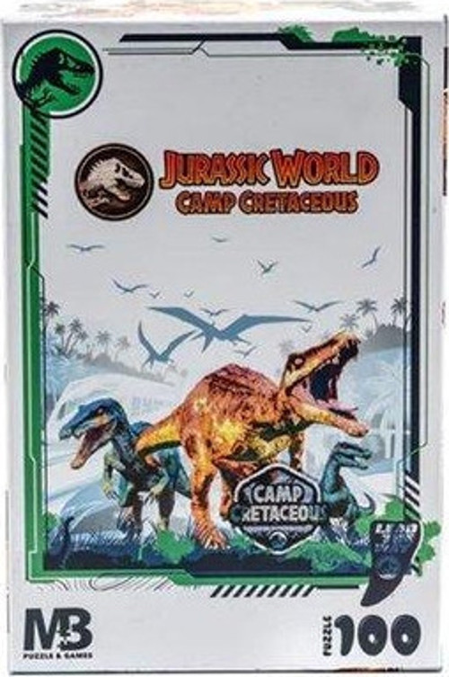 Mabbels Jurassic World Camp Cretaceous 100 Parça Puzzle