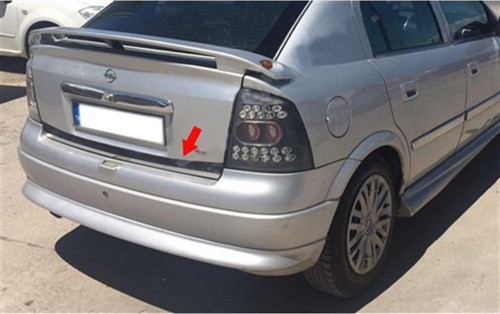 Opel Astra G Sedan Krom Bagaj Alt Çıta 1998-2009 Paslanmaz Çelik