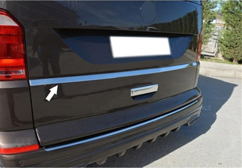 VW T6 Transporter Krom Bagaj Çıtası 2015 Sonrası Tek Kapı Paslanmaz Çelik