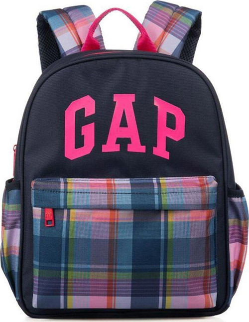 Kids Çift Bölmeli Sırt Çantası Lacivert Pembe 03336