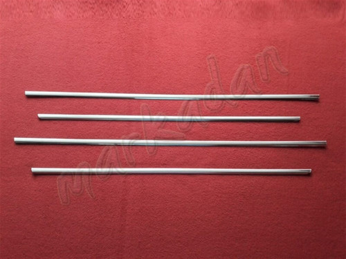 Mercedes E Klasse W124 Cam Çıtası Nikelajı 1984-1995 4 Parça P.Çelik