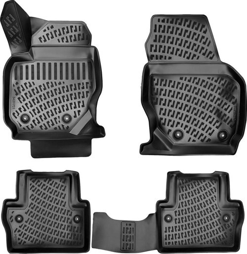 3D Oto Paspas Siyah Renk Volvo V70 2007 - Sonrası ile uyumlu