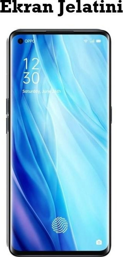 Oppo Reno 4 Pro Uyumlu Ön Body Şeffaf Ultra Ekran Koruyucu Nano Jelatin