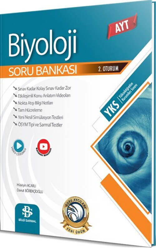 Bilgi Sarmal AYT Biyoloji Soru Bankası Bilgi Sarmal