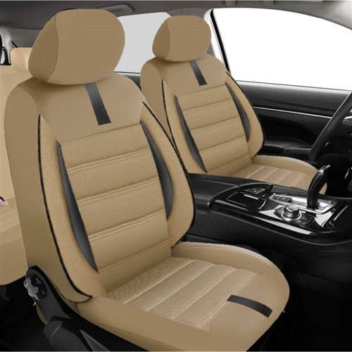 Fiat Linea Uyumlu Koltuk Kılıfı Mirage Serisi - Bej