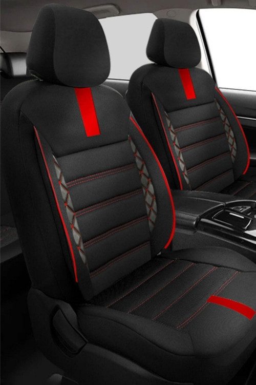 Fiat Uno Uyumlu Koltuk Kılıfı Mirage Serisi - Kırmızı