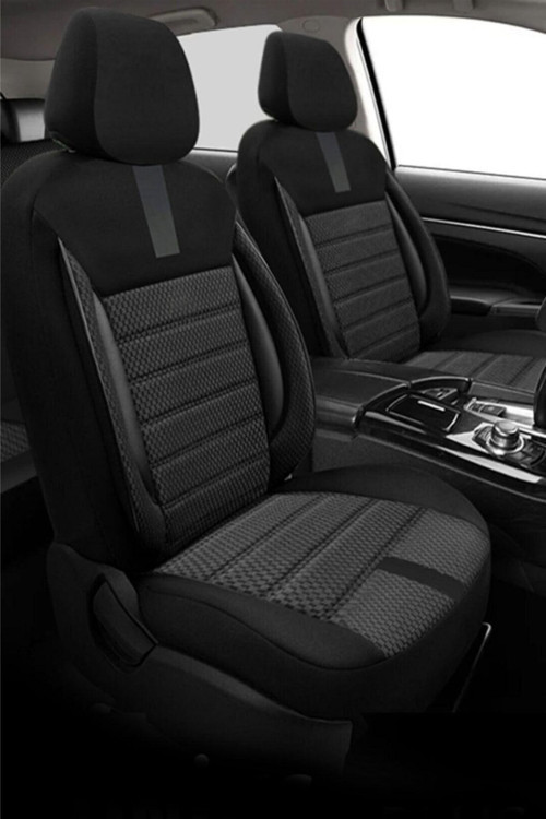 Ford Festiva Uyumlu Koltuk Kılıfı Oasis Serisi - Siyah