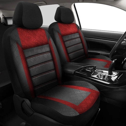 Volvo S60 Uyumlu Koltuk Kılıfı Samma - Kırmızı