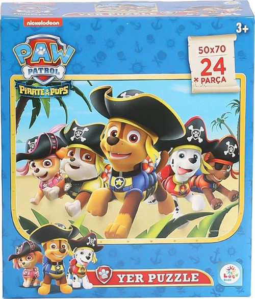 UTKU MATBAACILIK Çocuk Puzzle Yer - Yer Puzzle 24 Parça - MAVİ SU DÜNYASI