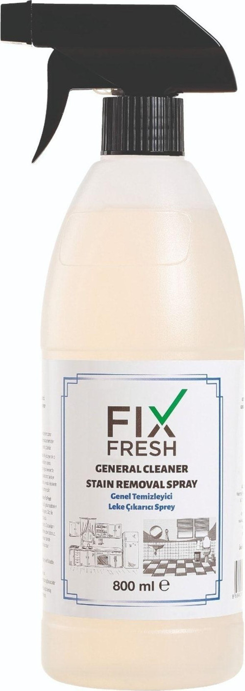 Genel Temizleyici Leke Çıkarıcı Sprey 800 ml Tüm Islak Zeminler Banyo, Mutfak