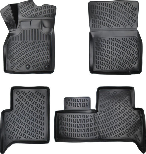 3D Oto Paspas Siyah Renk Renault Scenic 2 2003 - 2009 ile uyumlu