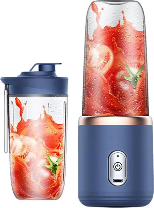 400ML Smoothie Taşınabilir Şarjlı Çok Fonksiyonlu El Blendere, 1 Bardaklı Kişisel Detoks Hazırlama Mikseri