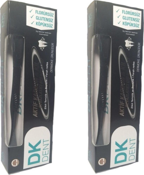 2'li Set Aktif Karbon&kil Beyazlatıcı Diş Macunu 75ml