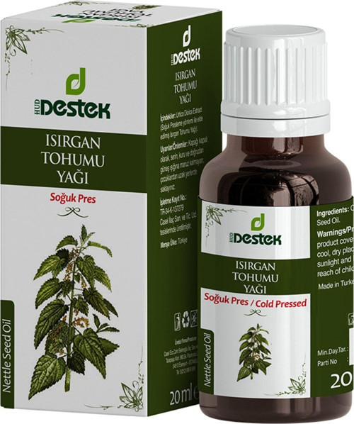 Isırgan Tohumu Yağı (soğuk Pres) 20 Ml