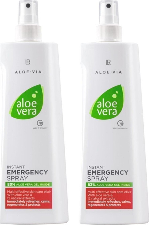 Aloe Vera Acil Durum Yardım Spreyi - Büyük Boy - 2 X 400 ml