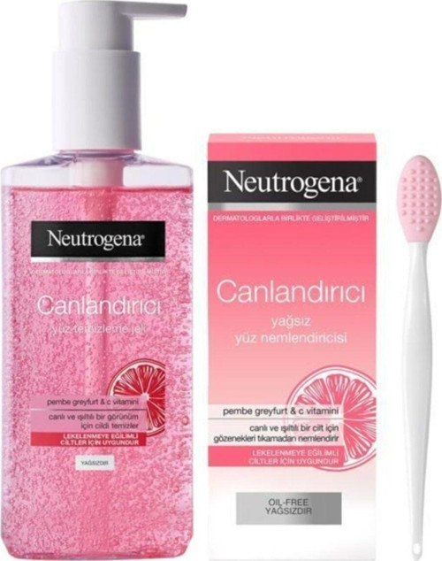 Canlandırıcı Temizleme Jeli 200 ml Nemlendirici 50 ml Fırça