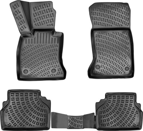 3D Oto Paspas Siyah Renk BMW 5 Serisi E60 2003 - 2010 ile uyumlu