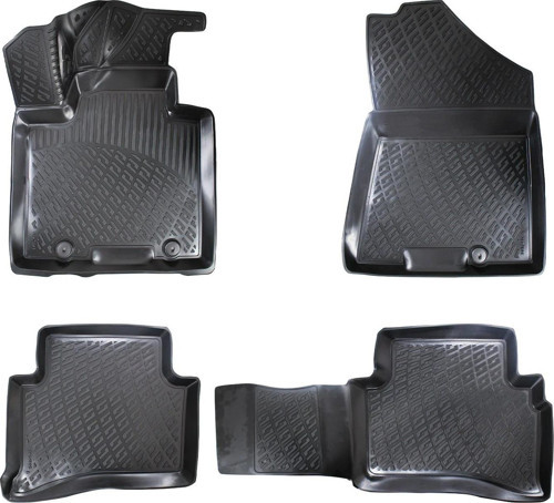 3D Oto Paspas Siyah Renk Hyundai Tucson 2015 - 2020 ile uyumlu