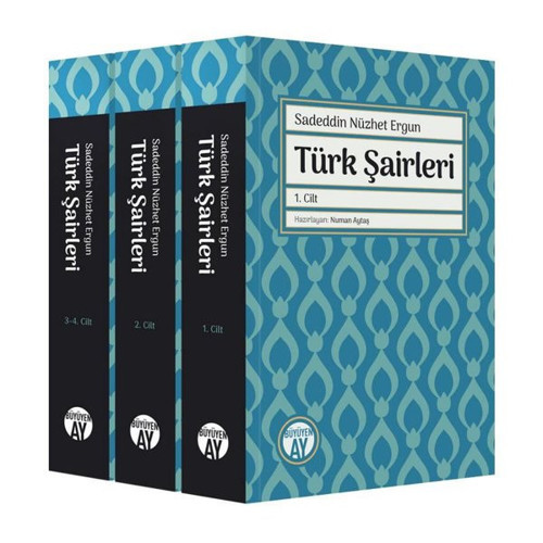 Türk Şairleri Seti - 4 Kitap Takım - Kutulu