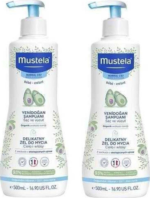 Saç Ve Vücut Şampuan 500 ml X 2 Adet