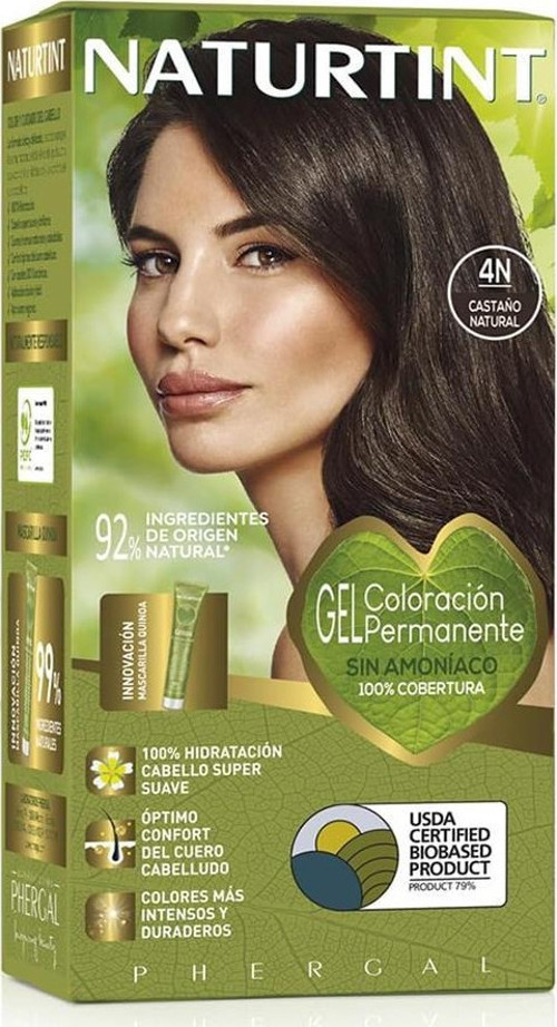 4N Doğal Kestane Doğal Saç Boyası 170ML