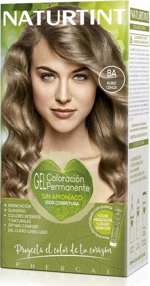 8A Kül Sarısı Doğal Saç Boyası 170ML