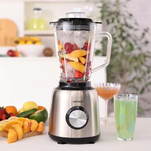 İnox 1.5 Lt Cam Hazneli Smoothie Blender