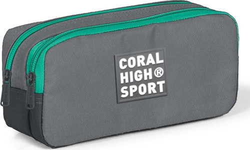 Sport İki Gözlü Açık Gri Kalem Çantası