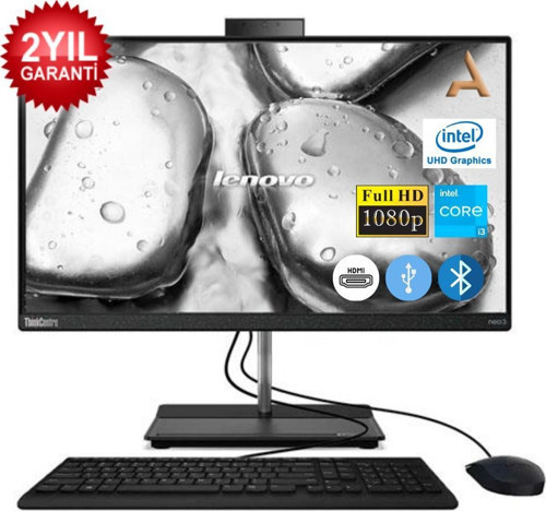 Thinkcentre Neo 30A I3-1215U 16 GB 512 SSD 12B3002KTX0A9 O/b VGA 21.5" FDos All In One Pc