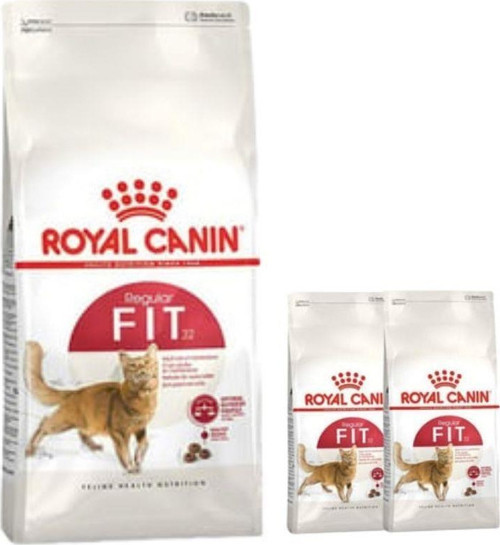 Fit Yetişkin Kedi Maması 15 Kg, Royal Canin Fit 400 Gr x 2 Adet