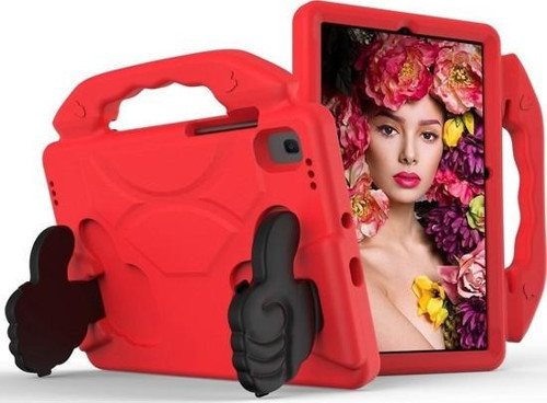 Apple ipad 9.7 2018 (6.NESİL) Kılıf Yatay Stadlı Çocuk İçin Parmaklı Eva Like Silikon Kılıf