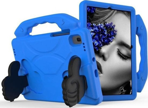 Apple ipad Air 2 9.7 İnç Kılıf Yatay Stadlı Çocuk İçin Parmaklı Eva Like Silikon Kılıf